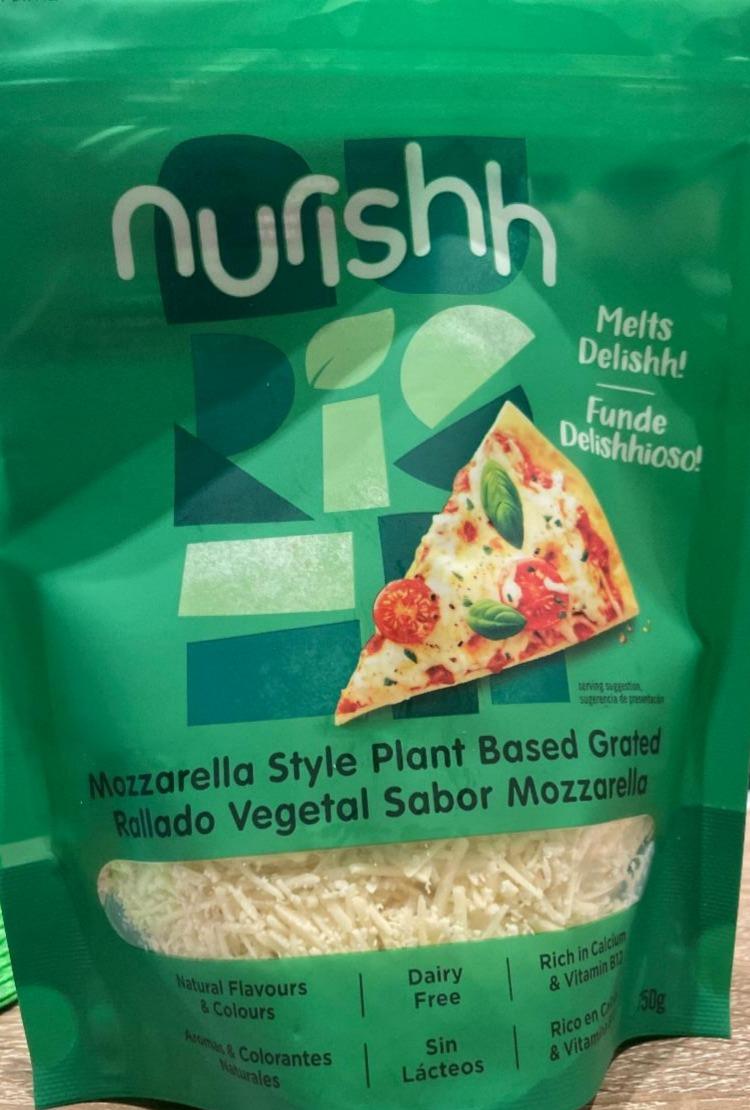 Fotografie - Mozzarella Style Plant based Grated Nurishh