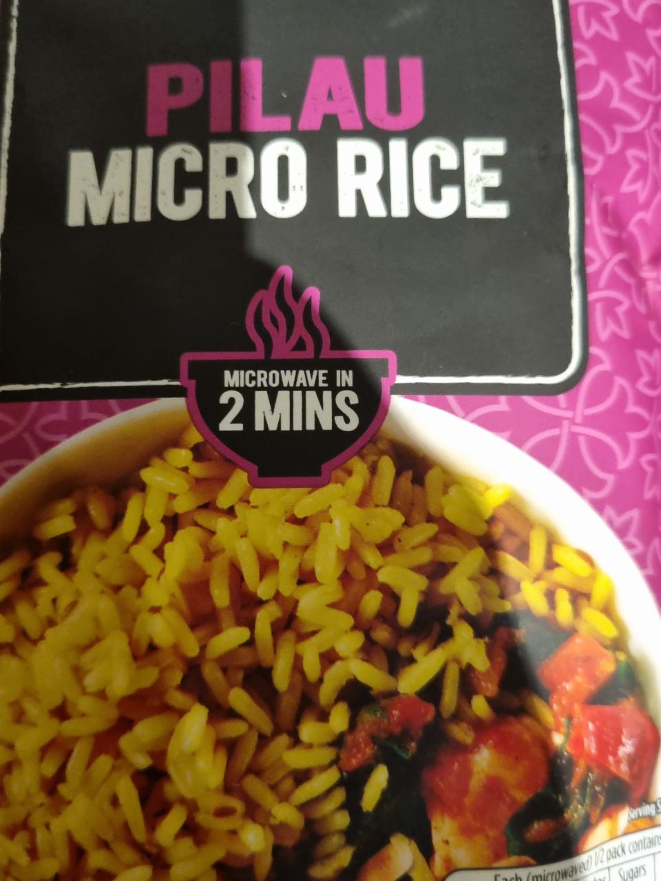 Fotografie - pilau micro rice asda