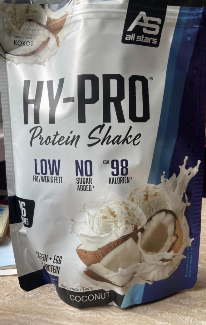 Fotografie - Hy-Pro Protein Shake Coconut All Stars
