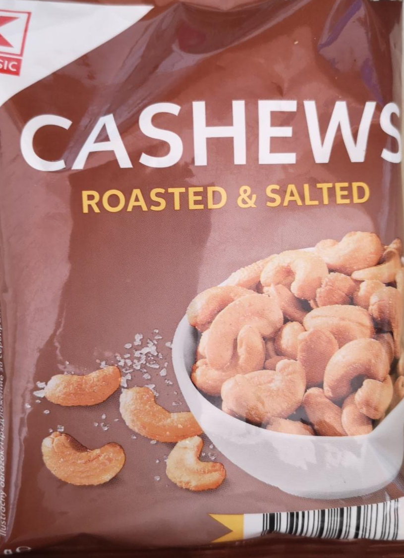 Fotografie - Cashews roasted & salted K-Classic