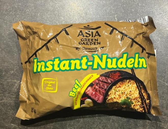 Fotografie - Instant-Nudeln Beef Asia Green Garden