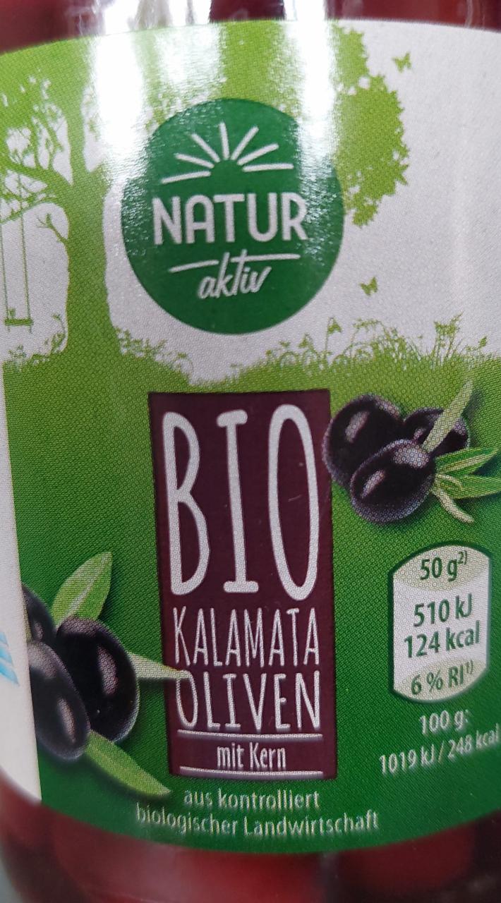 Fotografie - bio kalamata oliven mit kern