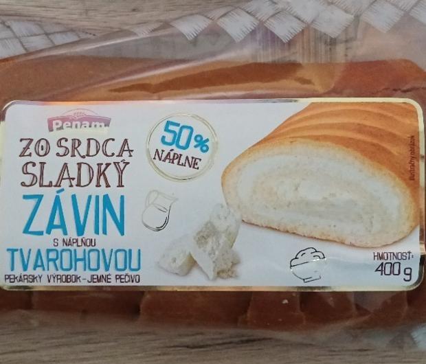 Fotografie - Zo srdca sladký Závin s náplňou tvarohovou Penam