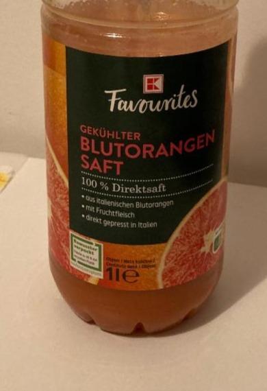 Fotografie - Blutorangen Saft K-Favourites