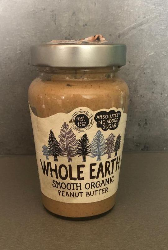 Fotografie - Whole Earth smooth organic peanut butter