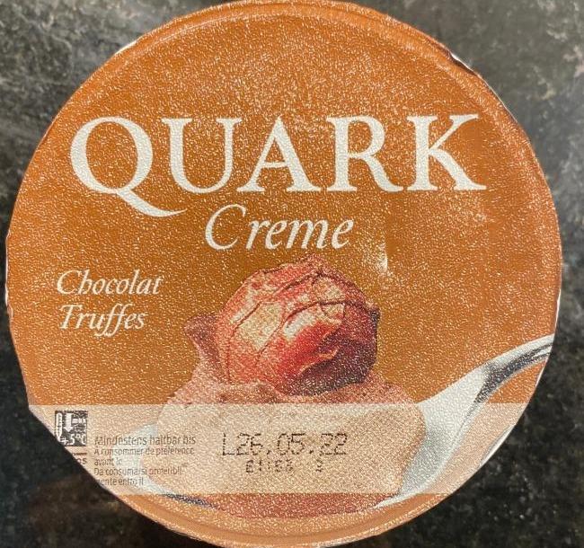 Fotografie - chocolat truffes Quark Creme