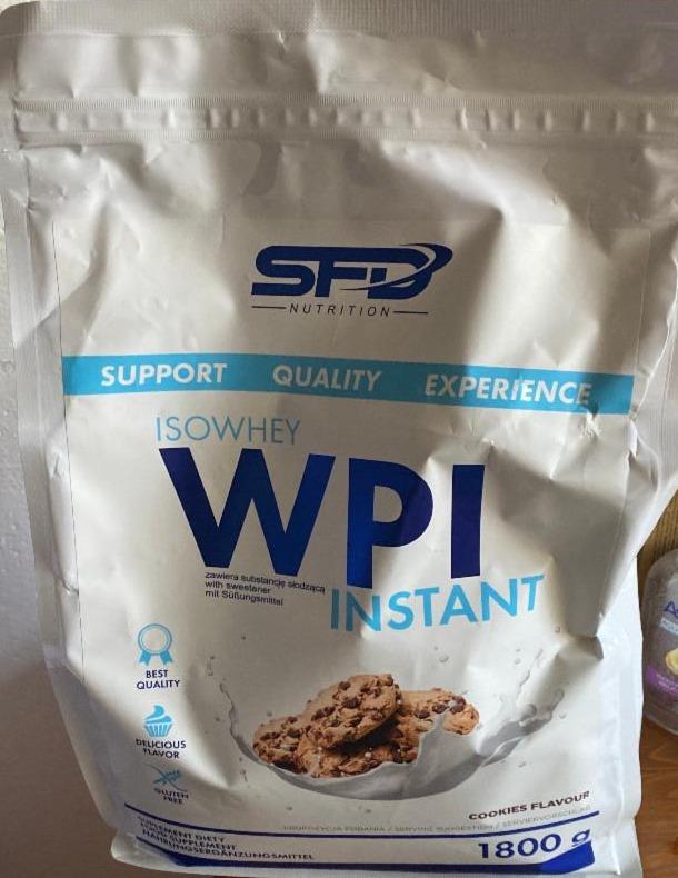Fotografie - Isowhey WPI instant Cookies flavour SFD Nutrition