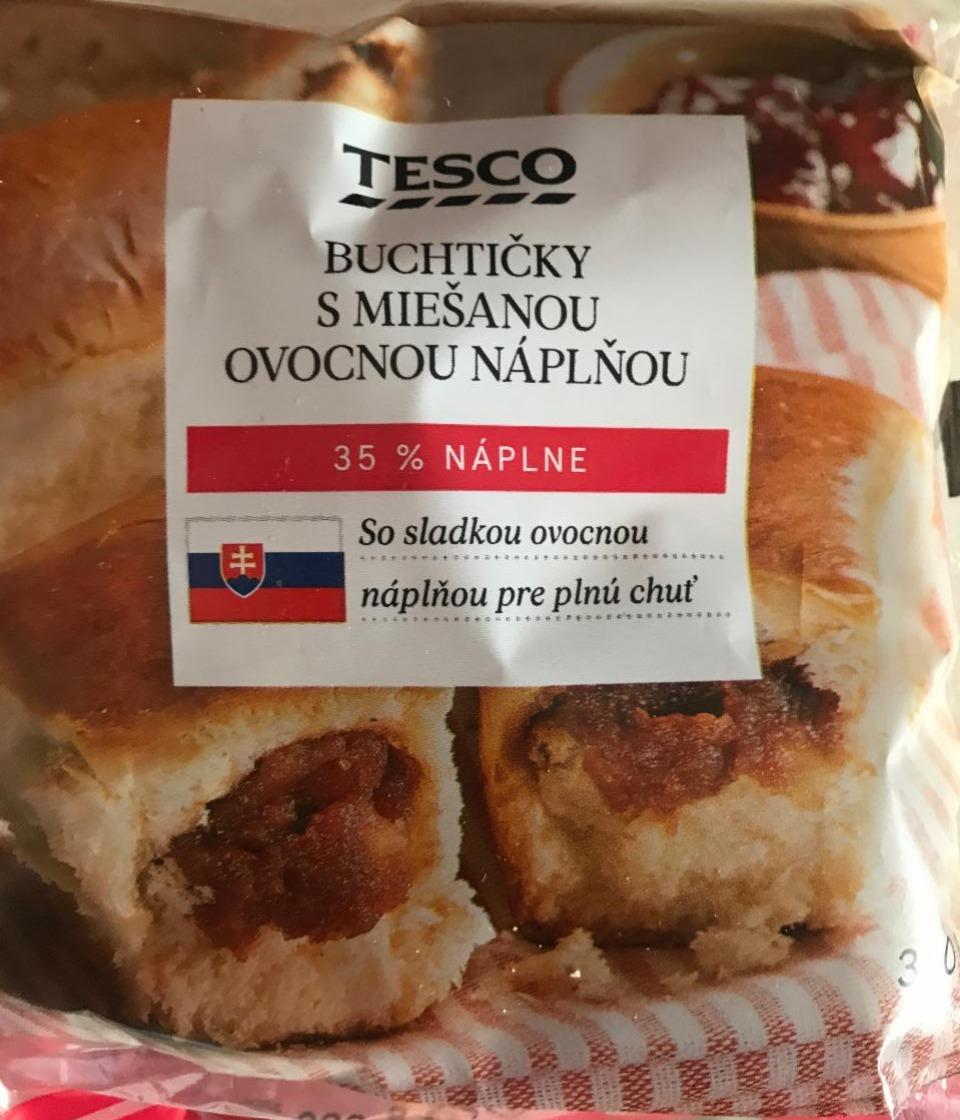 Fotografie - buchtičky s miesanou ovocnou naplnou TESCO