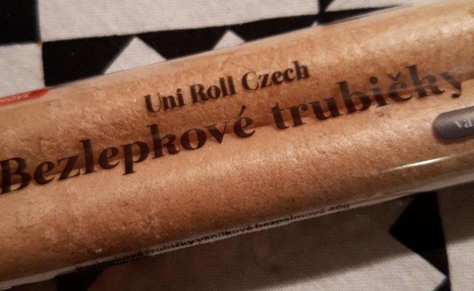 Fotografie - Bezlepkové trubičky vanilkové Uni Roll Czech