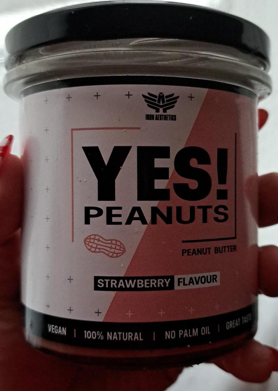 Fotografie - YES! Peanuts Strawberry flavour