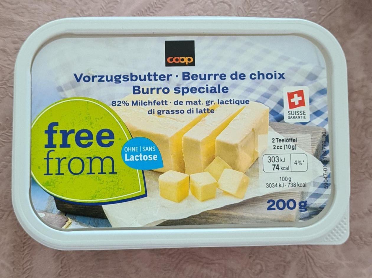 Fotografie - Vorzugsbutter free from coop