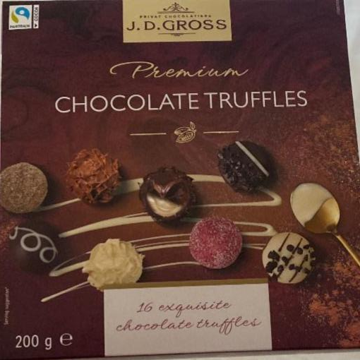 Fotografie - J. D. Gross Premium Chocolate Truffles