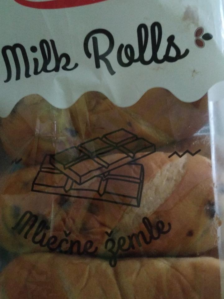 Fotografie - Mliečne žemle Milk Rolls