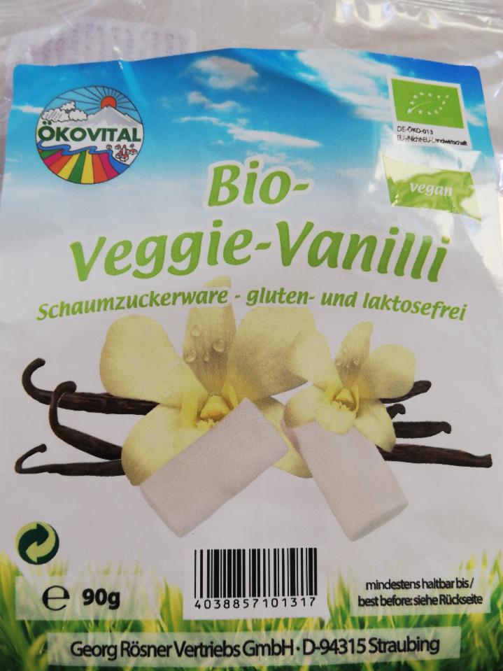 Fotografie - Bio veggie vanilli vegan marshmellows