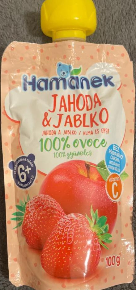 Fotografie - Hamánek jahoda&jablko