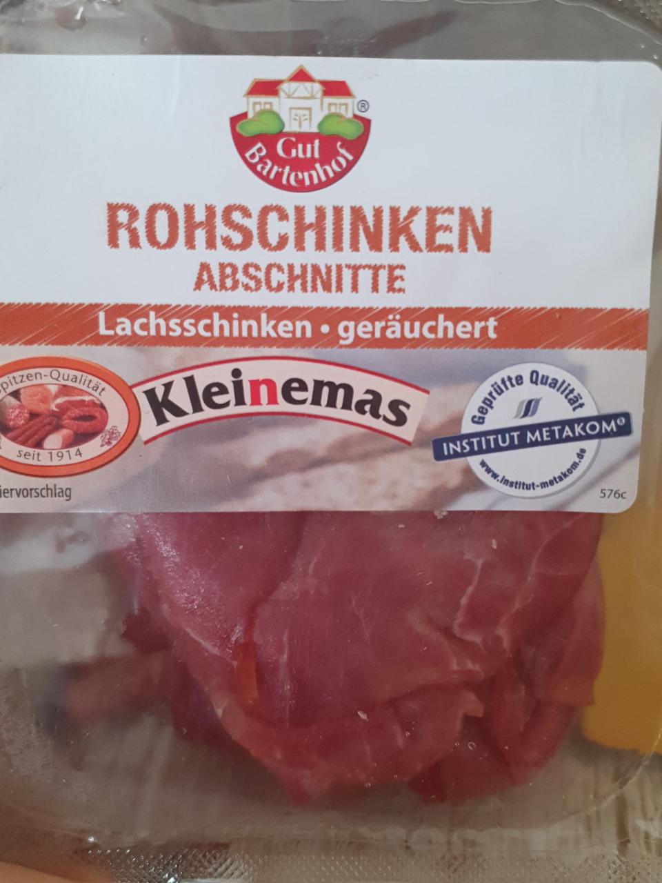 Fotografie - Rohschinken abschnitte