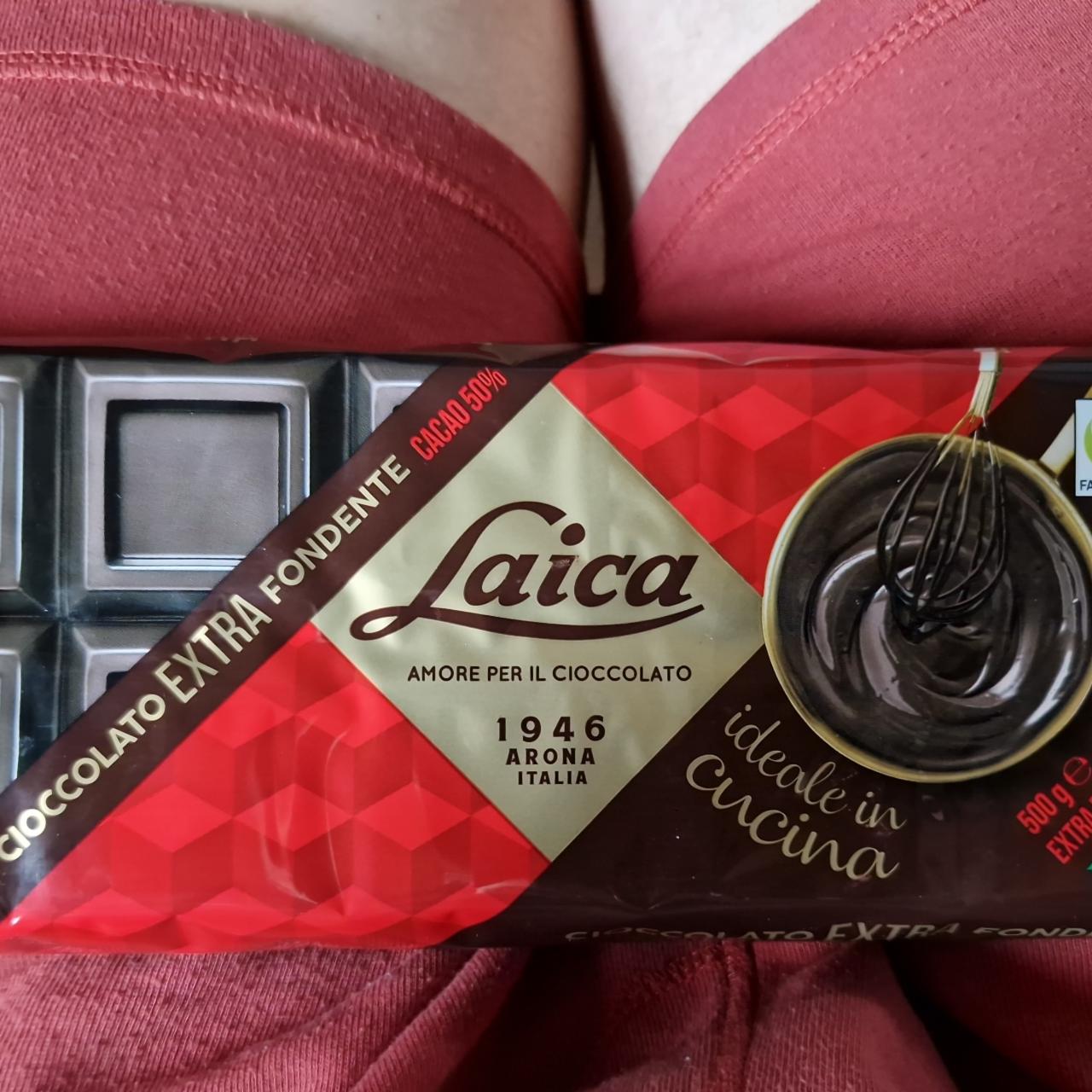 Fotografie - Laica chocolato extra fondente cacao 50%