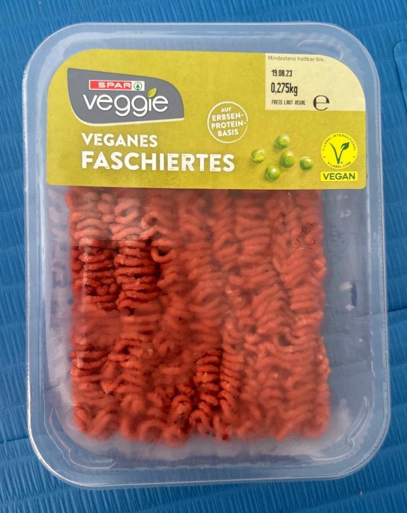 Fotografie - Veganes Faschiertes Spar veggie