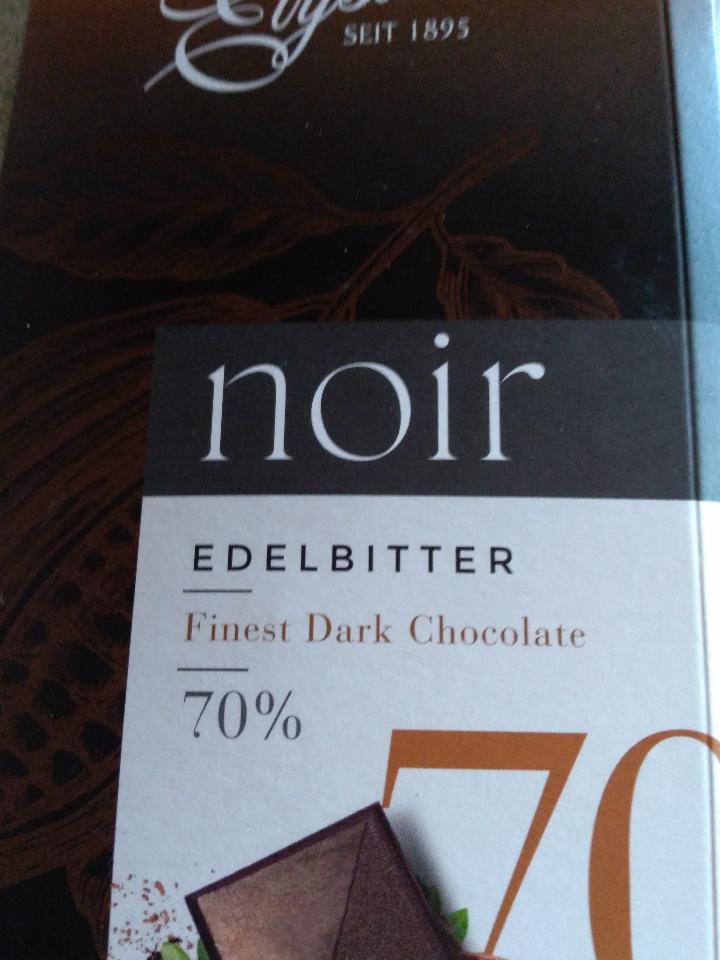 Fotografie - čokoláda Elysia Noir 70% Cocoa