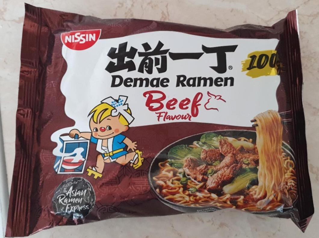 Fotografie - Demae ramen Beef Flavour Nissin