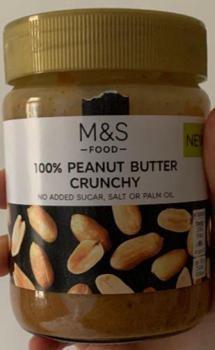 Fotografie - 100% Peanut Butter Crunchy Marks & Spencer