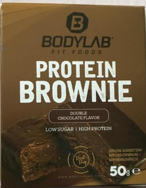 Fotografie - protein brownie double chocolate flavor Bodylab