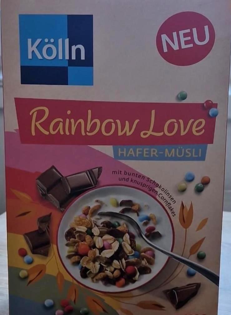 Fotografie - Rainbow Love Hafer-Müsli Kölln
