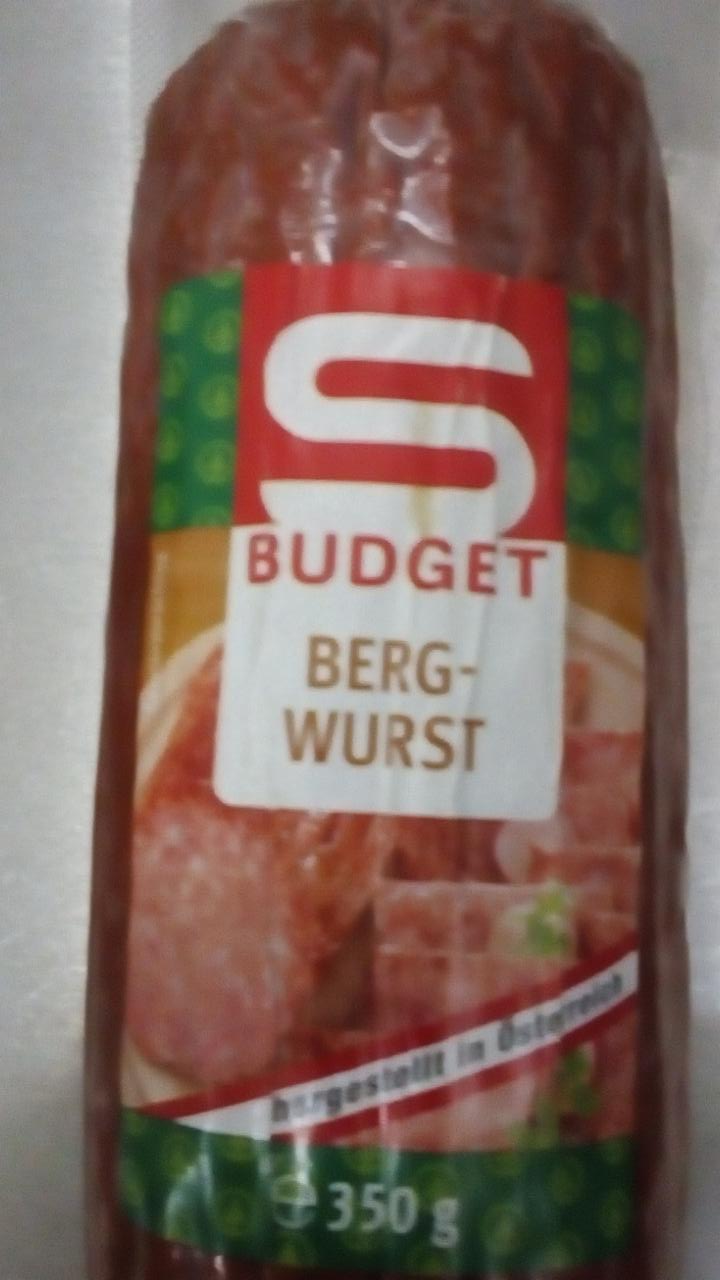 Fotografie - Berg-wurst S Budget