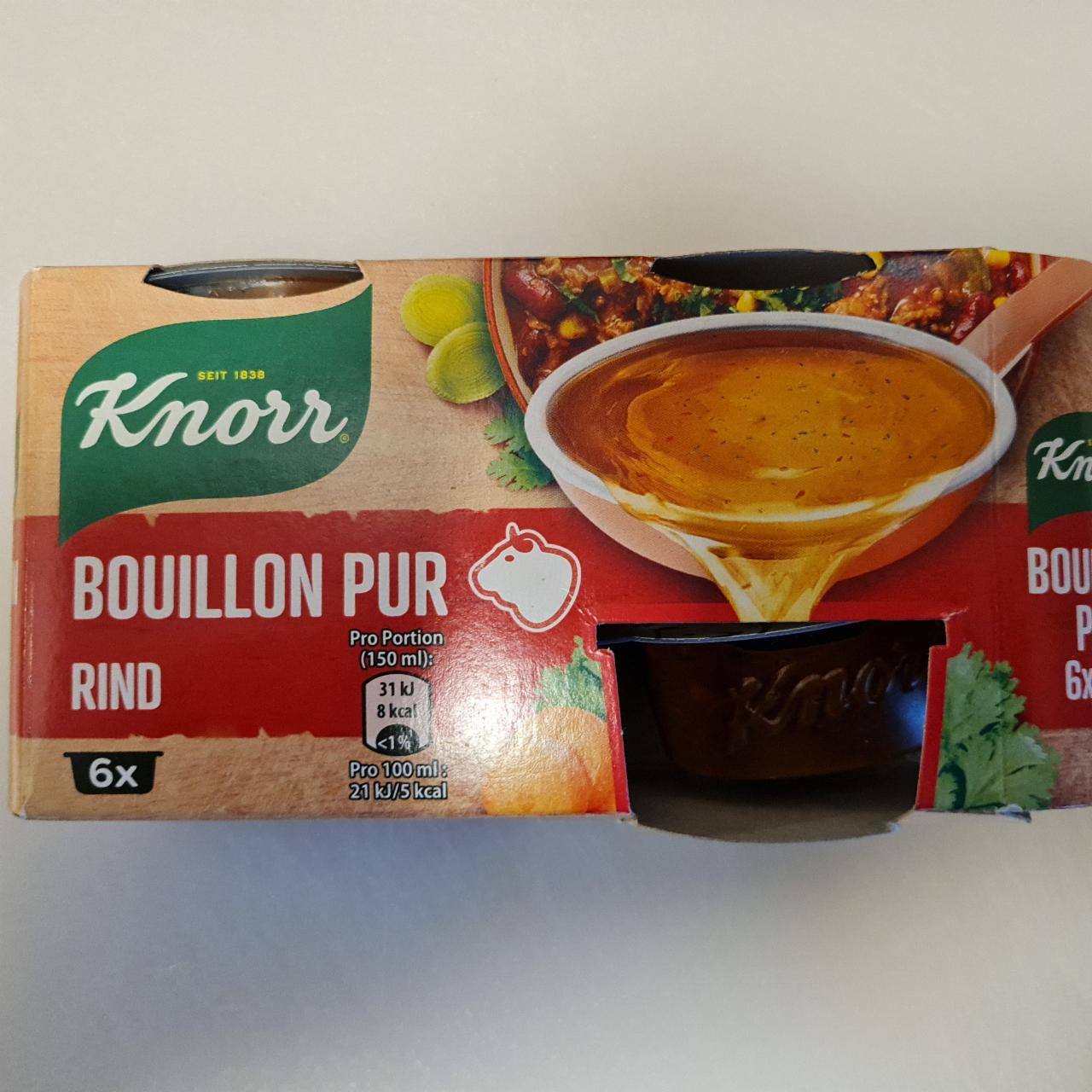 Fotografie - Bouillon Pur Rind Knorr