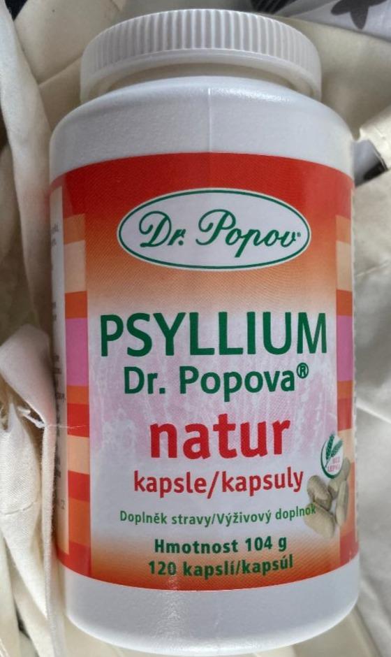 Fotografie - Psyllium Dr. Popova Natur kapsule