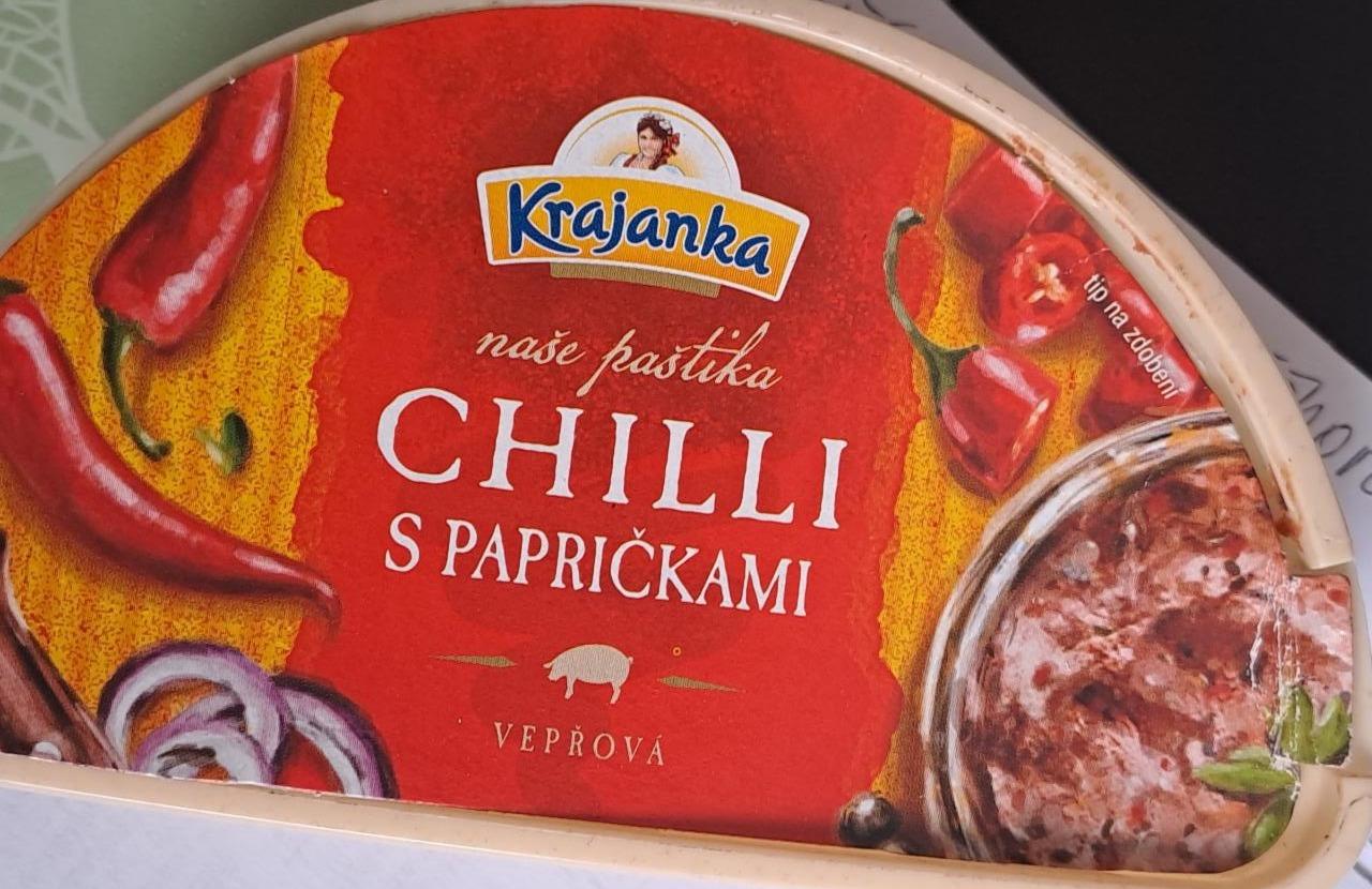 Fotografie - Paštika s chilli papričkami Krajanka