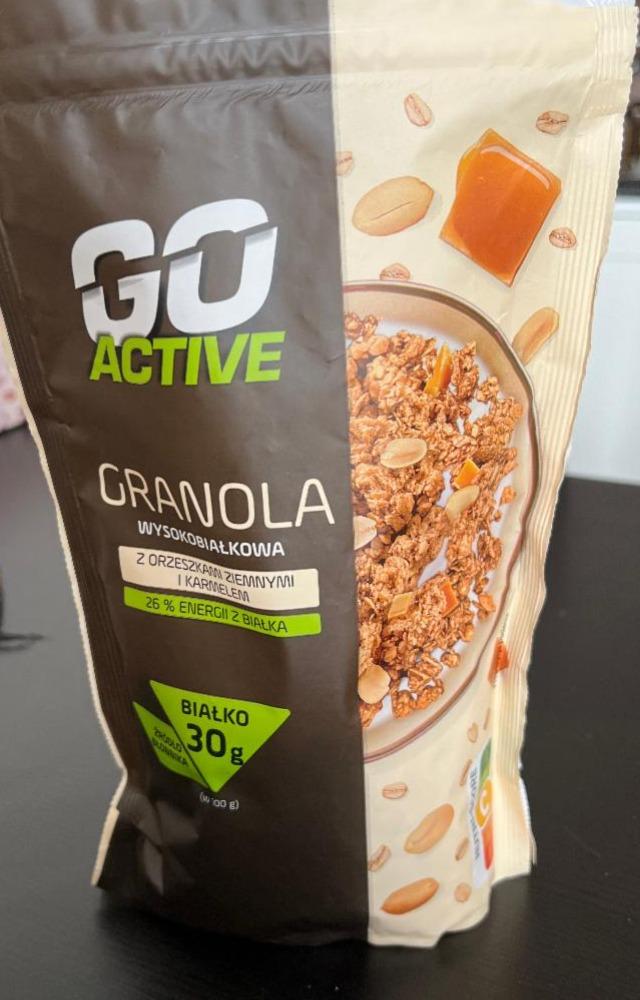 Fotografie - Granola z orzeszkami ziemnymi i karmelem Go active