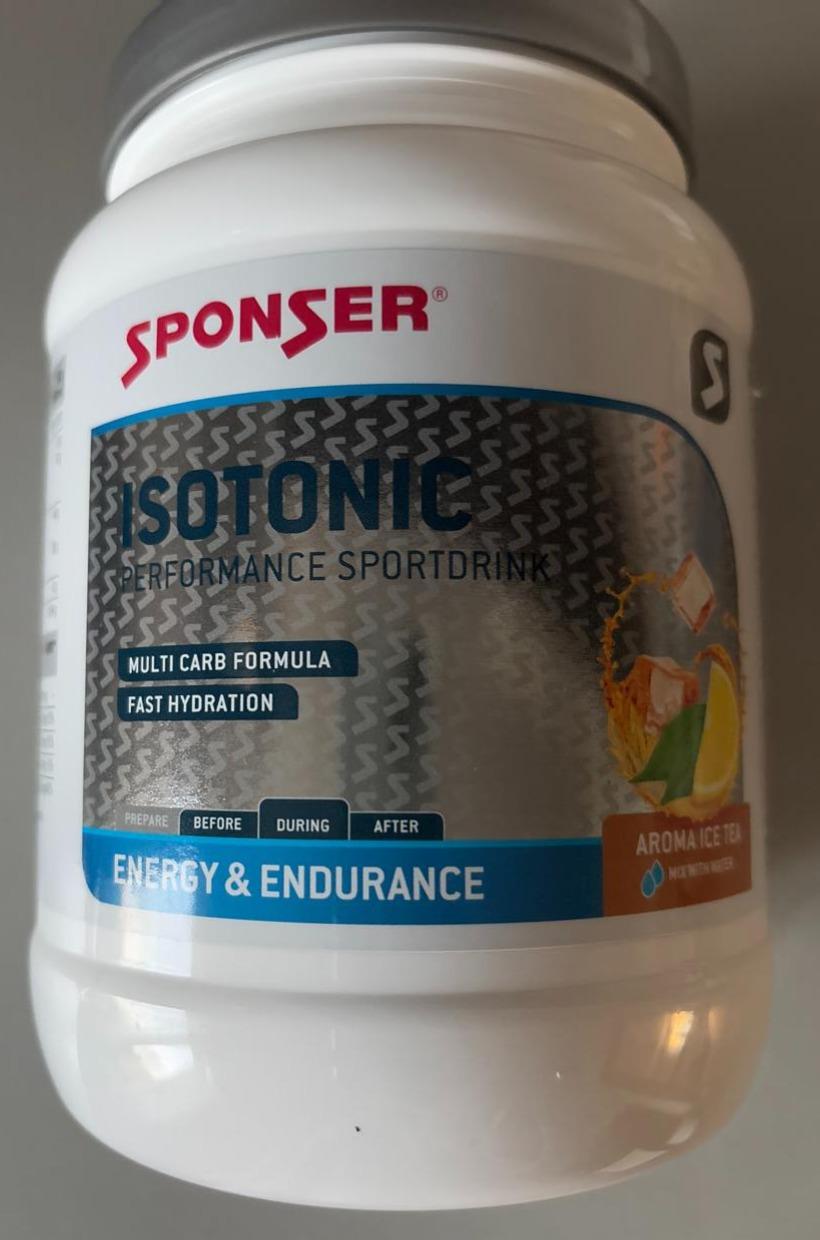 Fotografie - Isotonic Aroma Ice Tea Sponser