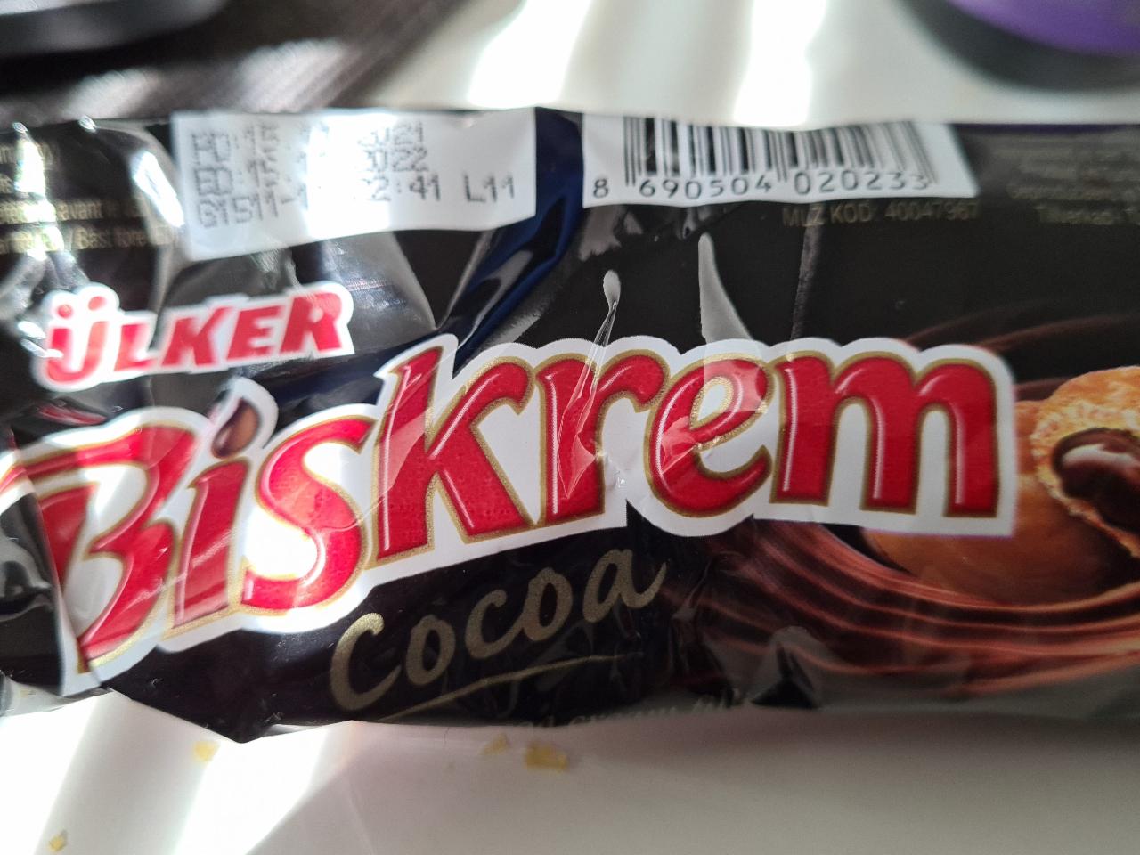 Fotografie - Biskrem cocoa Ülker