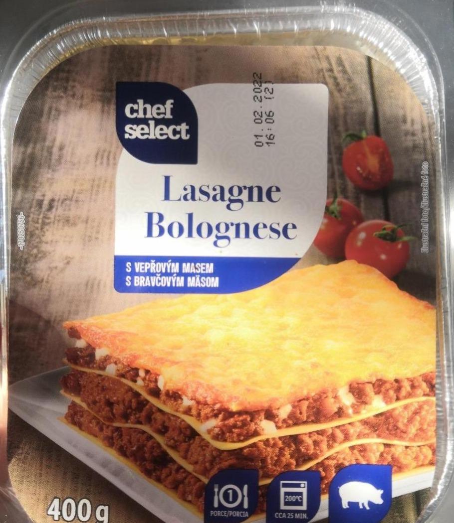 Fotografie - Lasagne Bolognese s bravčovým mäsom Chef Select