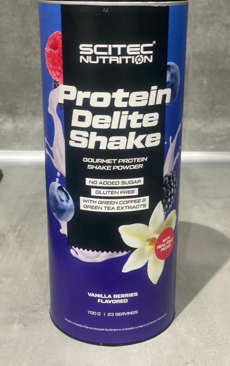 Fotografie - Protein delite shake Vanilla berries flavored Scitec Nutrition