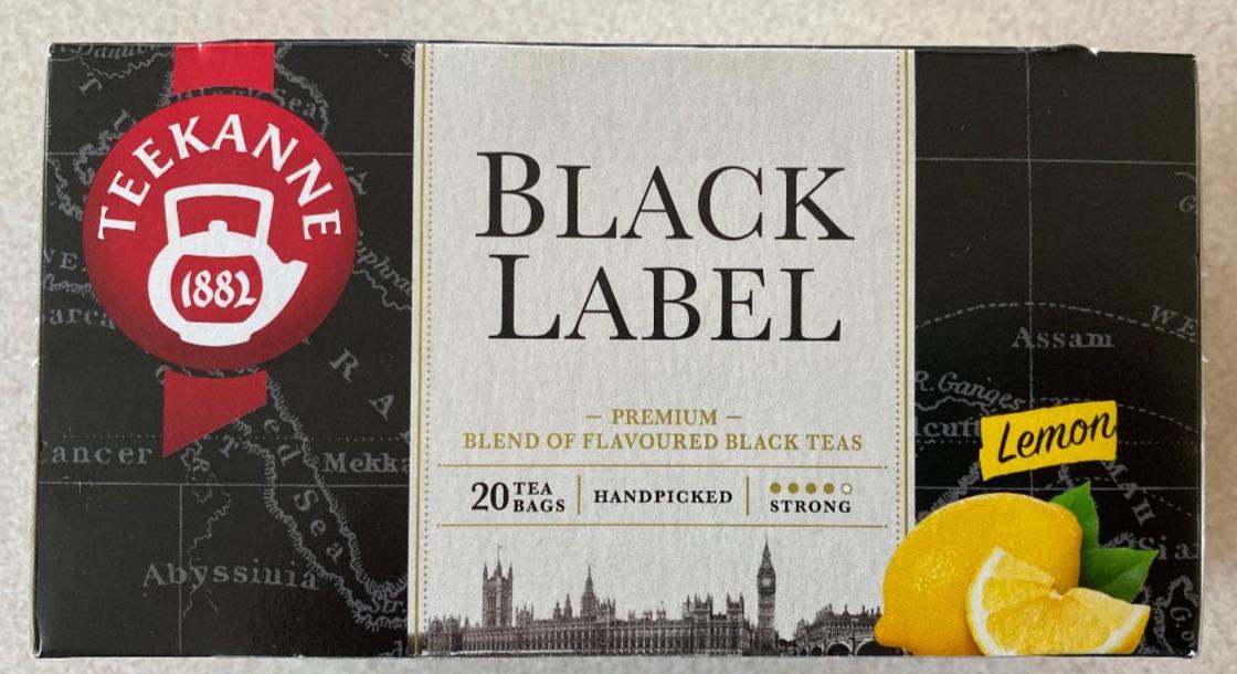 Fotografie - Black Label Lemon Teekanne