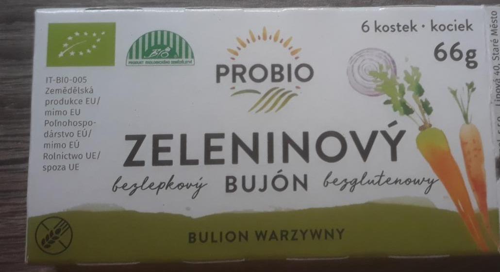 Fotografie - zeleninový bujón Probio