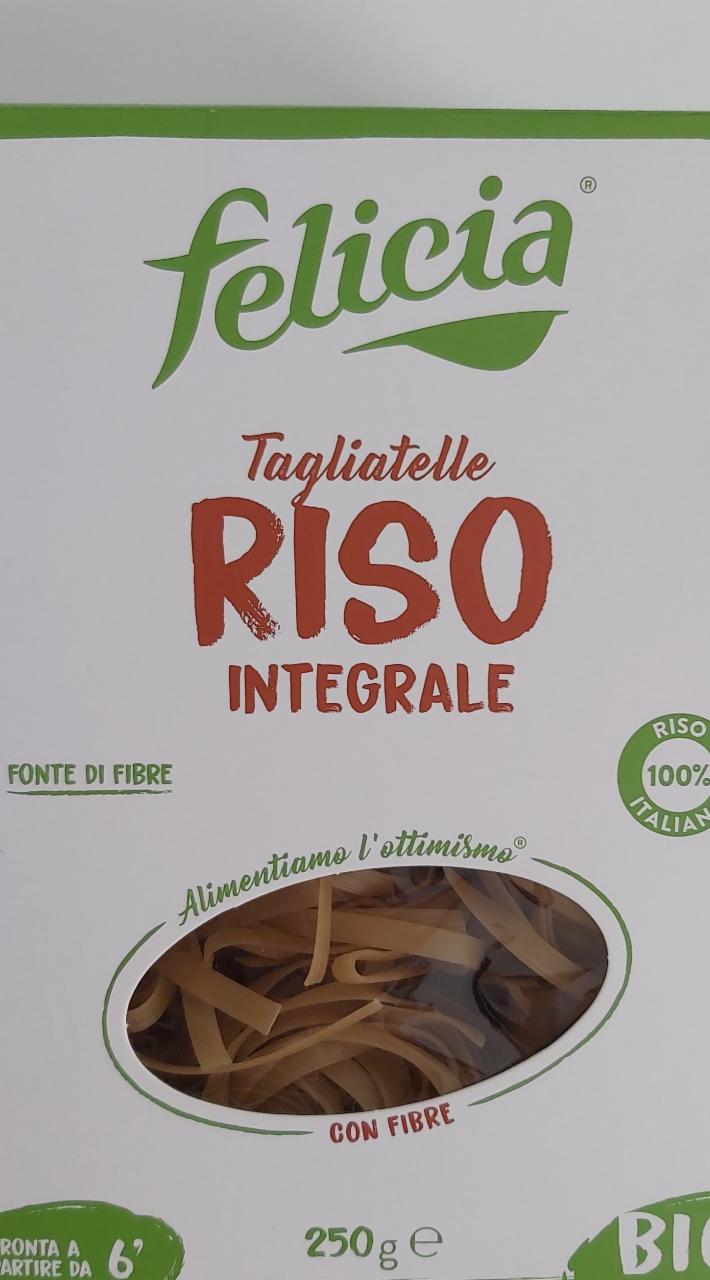 Fotografie - Tagliatelle Riso Integrale Felicia