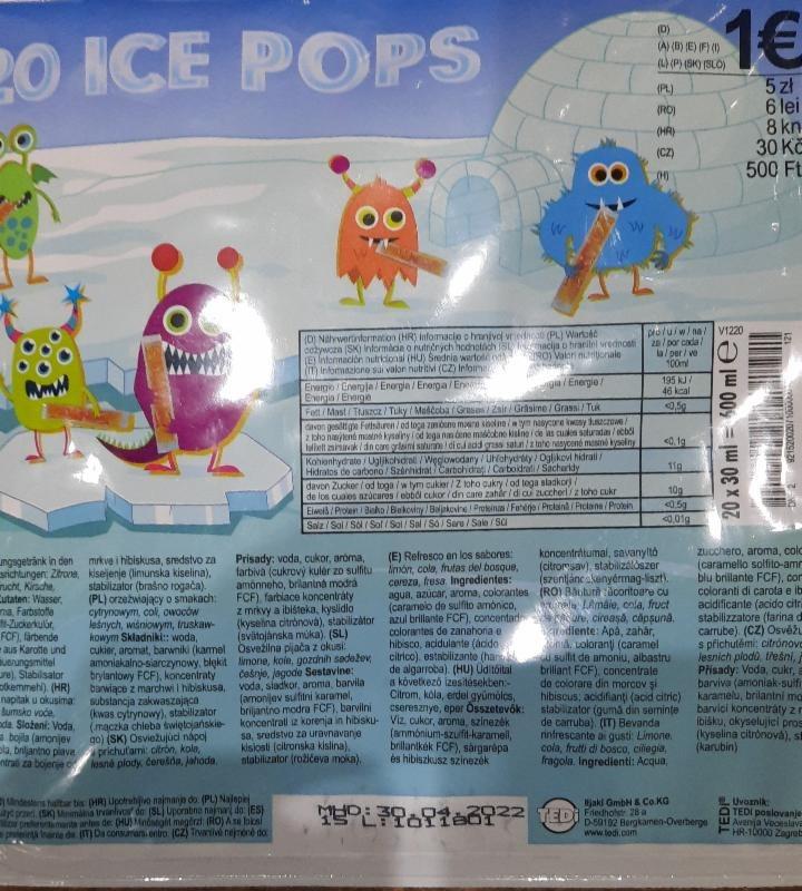 Fotografie - Ice pops Tedi