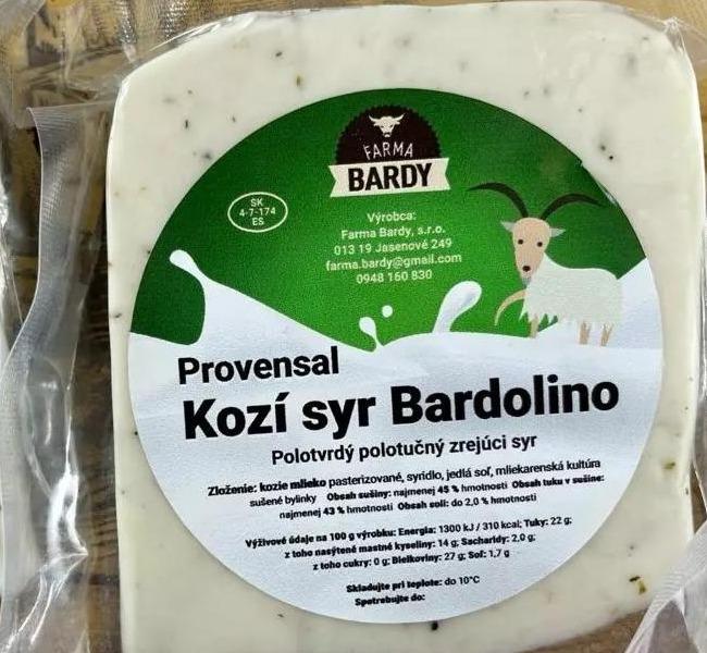 Fotografie - Kozí syr Bardolino Provensal