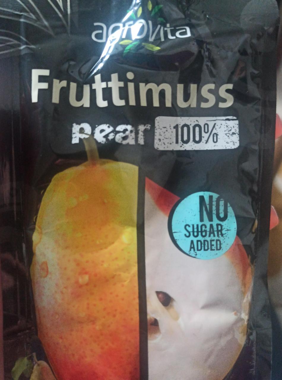 Fotografie - Fruttimuss pear 100% Agrovita