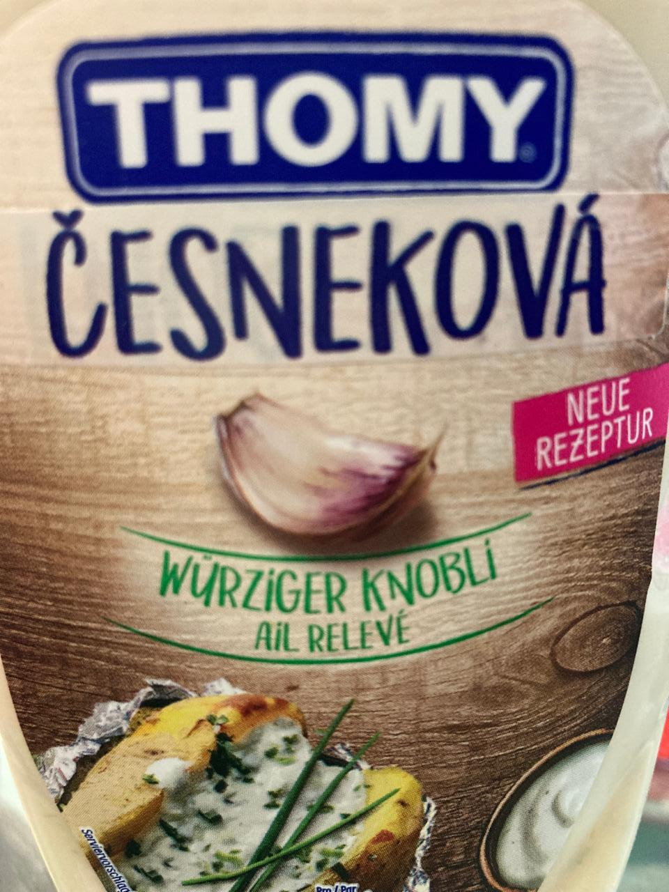 Fotografie - Cesnaková omáčka Thomy