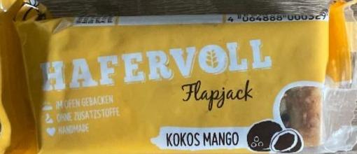 Fotografie - Flapjack Kokos Mango Hafervoll