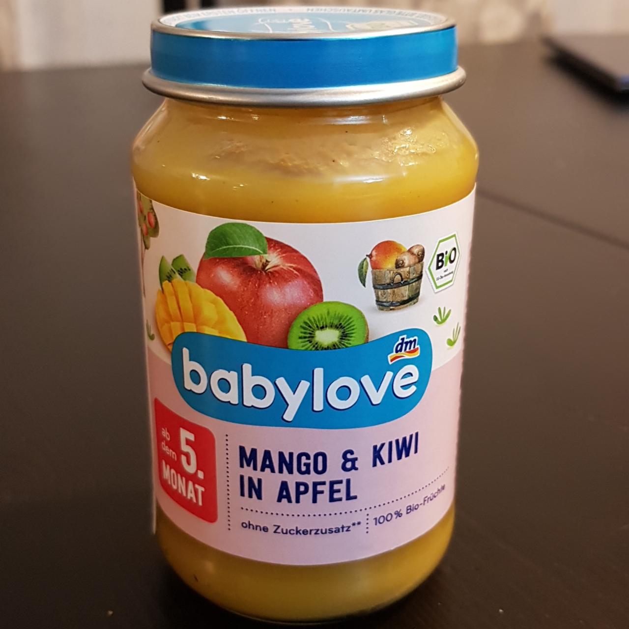 Fotografie - Mango & kiwi in apfel Babylove