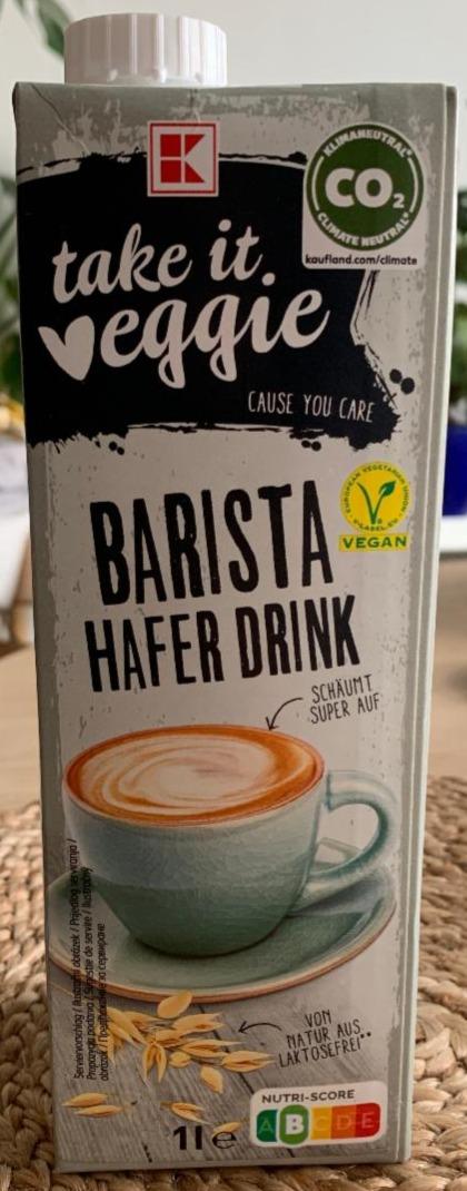 Fotografie - Barista Hafer drink K-take it veggie