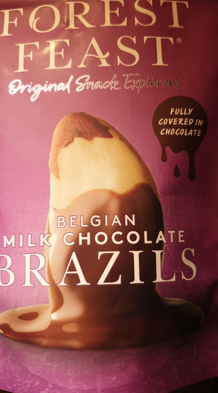 Fotografie - Forest Feast Belgian Milk Chocolate Brazils 