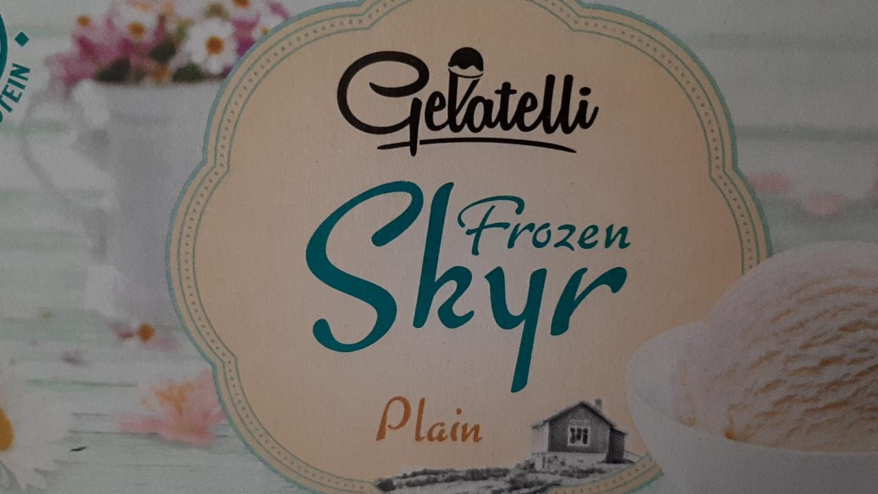 Fotografie - Skyr frozen natural gelatelli