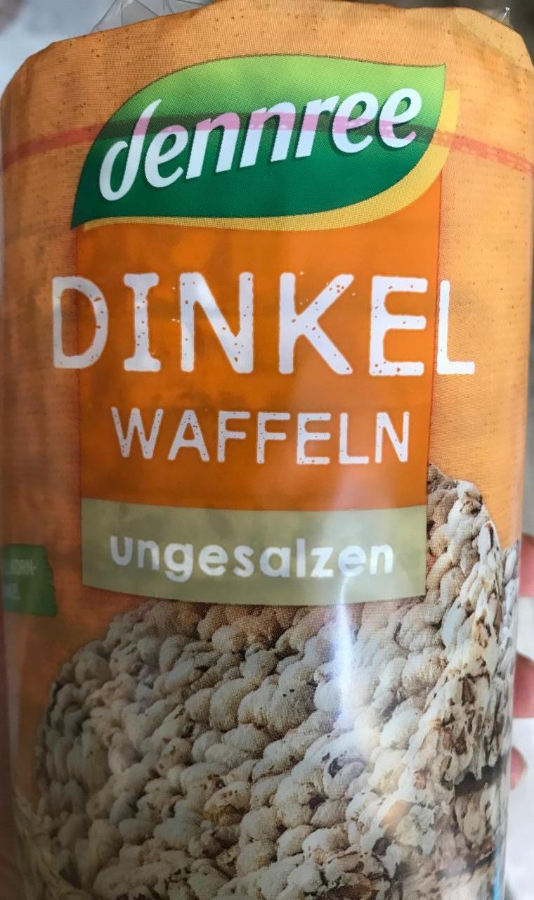 Fotografie - dinkel waffeln ungesalzen dennree