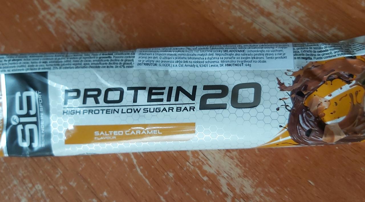 Fotografie - Protein 20 Bar Salted Caramel SiS